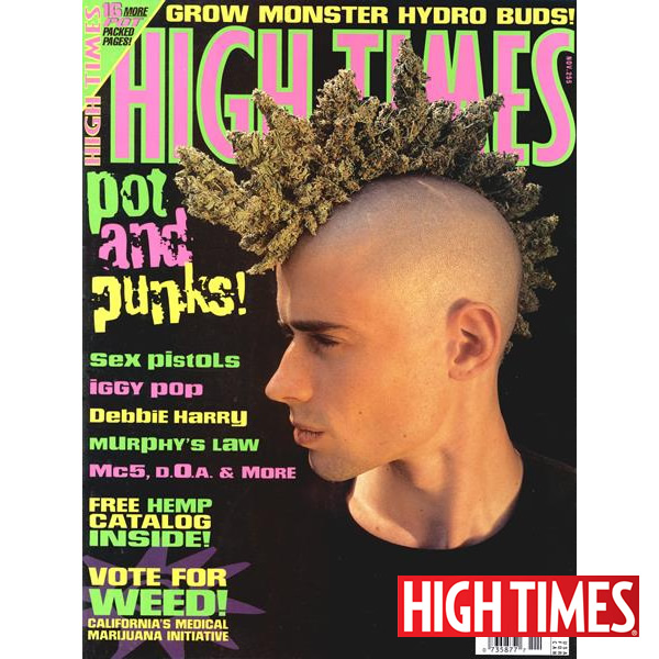 雑誌「HIGH TIMES 1996年11月号（オールドストック ハイタイムス ★ポット＆パンクス特集）」