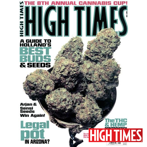 雑誌「HIGH TIMES 1996年5月号（オールドストック ハイタイムス ★第8回カンナビスカップ特集）」