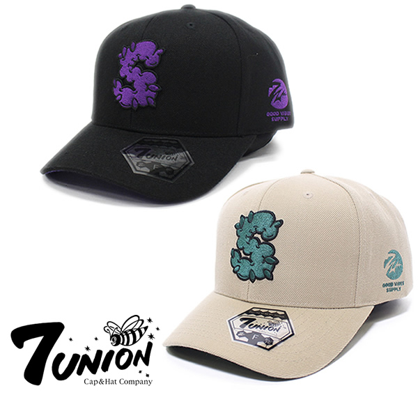 キャップ 「7UNION REEFMAN (7ユニオン リーフマン)」★大麻堂限定ダブル購入特典つき