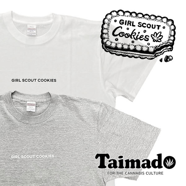 Tシャツ「GIRL SCOUT COOKIES (ガールスカウトクッキーズ)」[No.332]【マリファナ名品種】