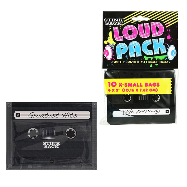 ニオイ漏れしない魔法の袋「Stink Sack スティンクサック カセットテープ」