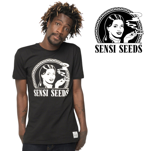 Tシャツ「SENSI SEEDS (センシシード) オリジナルロゴTシャツ」【★購入特典　センシシードグッズつき】